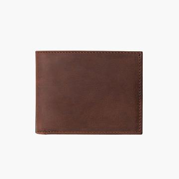 Thursday Boots Bifold Leder Geldbörse Herren Kaffee | AT180GSO