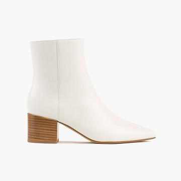 Thursday Boots Boots Luna Leder Stöckelschuhe Damen Weiß | AT371YXF