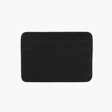 Thursday Boots Card Holder Leder Geldbörse Herren Schwarz | AT169MQZ