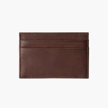 Thursday Boots Card Holder Leder Geldbörse Herren Bordeaux | AT171ATX