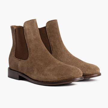 Thursday Boots Cavalier Wildleder Chelsea Boots Herren Braun | AT23HAP