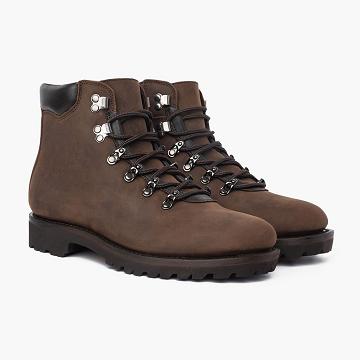 Thursday Boots Commander Leder Schnürstiefel Herren Braun | AT90QMA