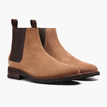 Thursday Boots Duke Wildleder Rugged & Resilient Stiefel Herren Braun | AT162UZG