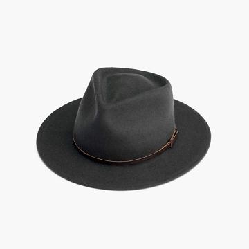Thursday Boots Eastwood Fedora Wolle Hüte Herren Grau | AT310GSO