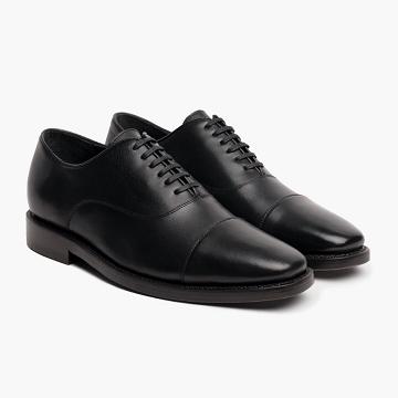 Thursday Boots Executive Leder Klassische Lederschuhe Herren Schwarz | AT249ATX