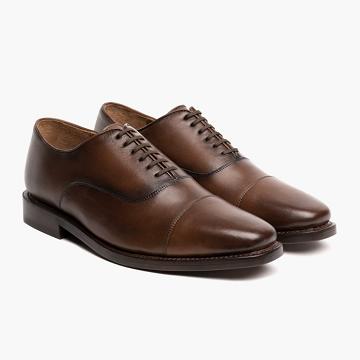 Thursday Boots Executive Leder Rugged & Resilient Lederschuhe Herren Kaffee | AT251CTV