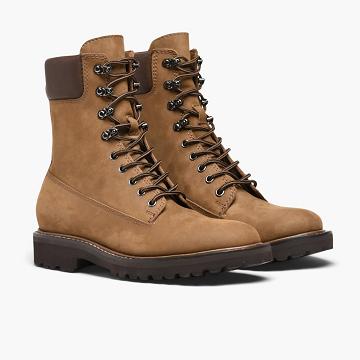 Thursday Boots Explorer Leder Schnürstiefel Herren Braun | AT96XYU