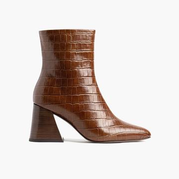 Thursday Boots Heartbreaker Leder Stiefeletten Damen Braun | AT384LIS