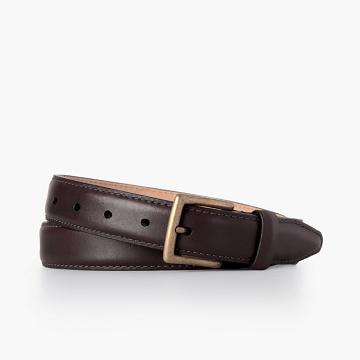 Thursday Boots Klassische Leder Gürtel Damen Braun | AT390DFM30