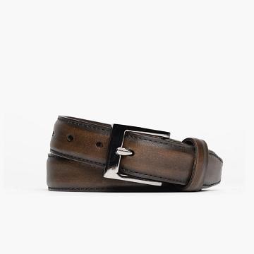 Thursday Boots Klassische Leder Gürtel Herren Kaffee | AT294TCE