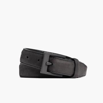 Thursday Boots Klassische Leder Rugged & Resilient Gürtel Herren Schwarz | AT340AHK