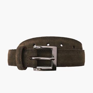 Thursday Boots Klassische Wildleder Gürtel Herren Olivgrün | AT341PJJ