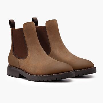 Thursday Boots Legend Wildleder Rugged & Resilient Stiefel Herren Braun | AT197ATX