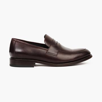 Thursday Boots Lincoln Leder Bootsschuhe Herren Kaffee | AT236AHK