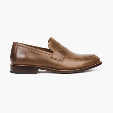 Thursday Boots Lincoln Leder Bootsschuhe Herren Braun | AT238OKI