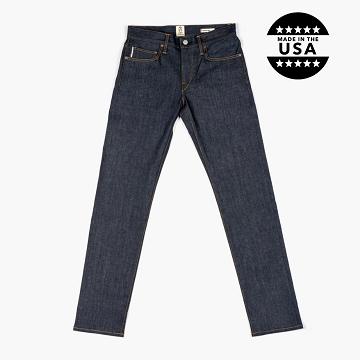 Thursday Boots Pen Slim Fit Baumwoll Jeans Herren Blau | AT275ATX