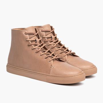 Thursday Boots Premier High Tops Leder Sneakers Herren Orange | AT215YXF