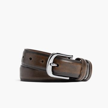 Thursday Boots Refined Leder Gürtel Herren Schwarz Kaffee | AT306LIS