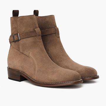 Thursday Boots Rogue Wildleder Chelsea Boots Herren Braun | AT39MQZ