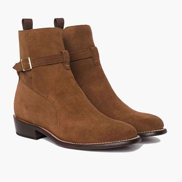 Thursday Boots Rogue Wildleder Rugged & Resilient Chelsea Boots Herren Kaffee | AT40NWY
