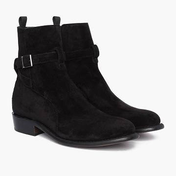 Thursday Boots Rogue Wildleder Rugged & Resilient Chelsea Boots Herren Schwarz | AT42VRW