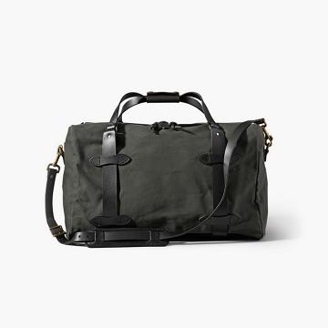 Thursday Boots Rugged Twill Duffle Leder Tasche Herren Grün | AT291ILH