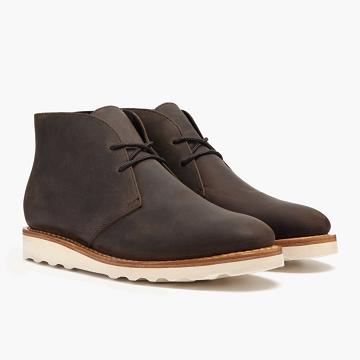 Thursday Boots Scout Leder Chukka Stiefel Herren Taupe | AT54AHK