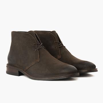 Thursday Boots Scout Wildleder Chukka Stiefel Herren Dunkelolivgrün | AT59YXF