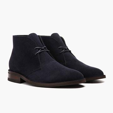 Thursday Boots Scout Wildleder Chukka Stiefel Herren Blau | AT62EBC