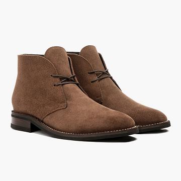 Thursday Boots Scout Wildleder Rugged & Resilient Chukka Stiefel Herren Kaffee | AT63WNB