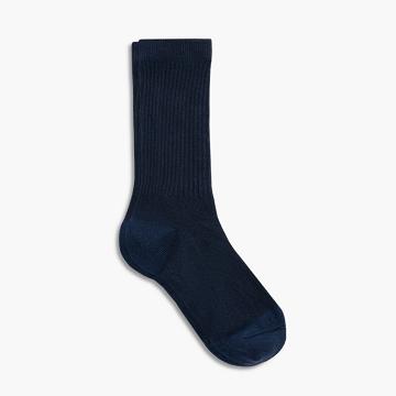 Thursday Boots Sodello Klassische Crew Baumwoll Socken Herren Navy | AT327ATX