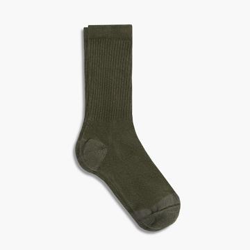 Thursday Boots Sodello Klassische Crew Baumwoll Socken Herren Olivgrün | AT331ZUT