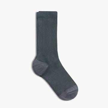Thursday Boots Sodello Klassische Crew Baumwoll Socken Damen Grau | AT390DFM40