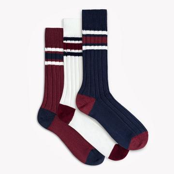 Thursday Boots Sodello Legacy Baumwoll 3-Pack Socken Damen Mehrfarbig | AT390DFM50