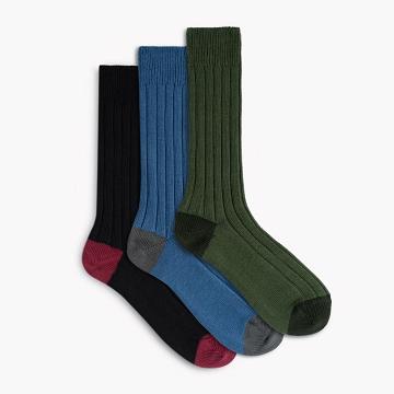 Thursday Boots Sodello Legacy Baumwoll 3-Pack Socken Herren Mehrfarbig | AT3PJJ