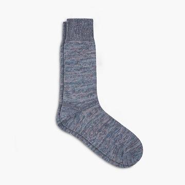 Thursday Boots Sodello Marled Baumwoll Socken Damen Blau | AT390DFM51