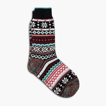 Thursday Boots Sodello Norwegian Baumwoll Multicolor Socken Damen Braun | AT390DFM56