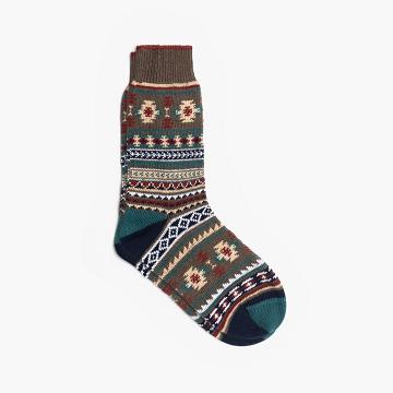 Thursday Boots Sodello Southern Sun Baumwoll Multicolor Socken Damen Grün Mehrfarbig | AT390DFM61